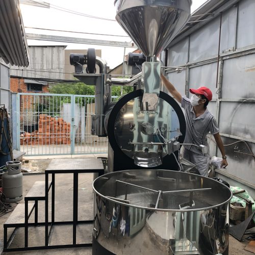 Máy Rang Cà Phê 60Kg