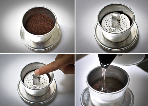 Phin pha cà - dụng cụ pha cà phê cho dân phượt