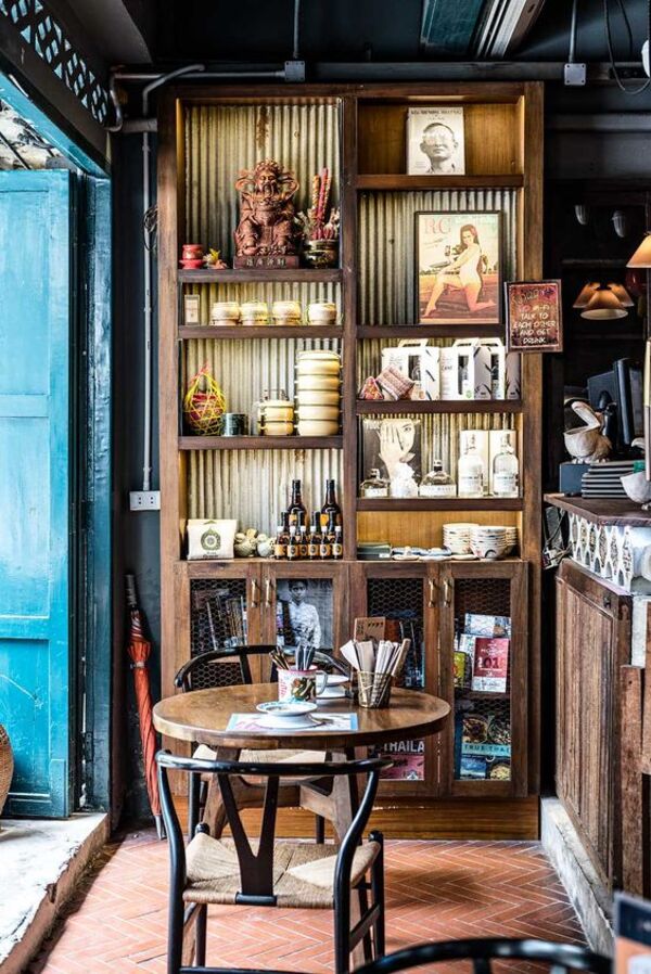 Thiết kế quán cà phê vintage đồng quê